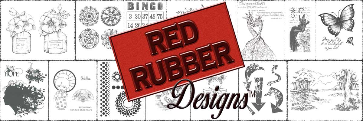 Red Rubber Designs Quality Rubber Art Stamps