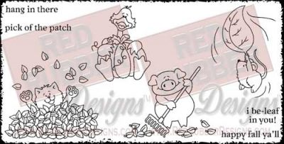 Pick of the Patch Unmounted Rubber Stamps from Red Rubber Designs